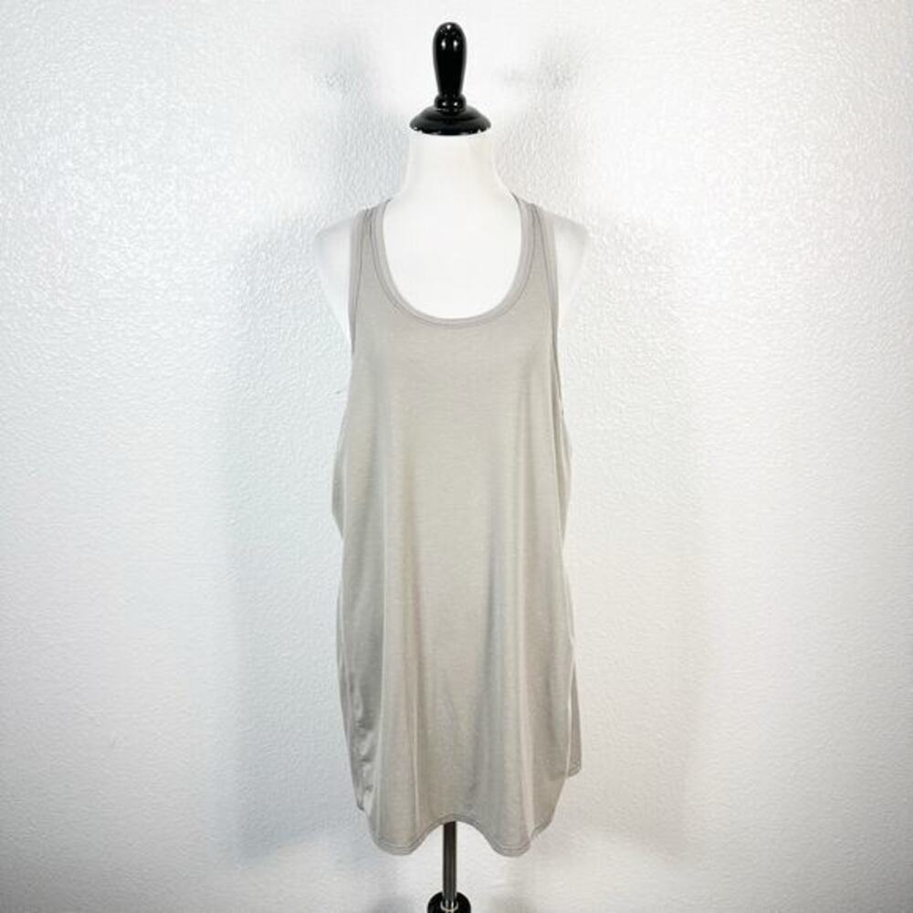 Lululemon Women’s Goal Up Athletic‎ Active Workout Tank Top in Chrome Size 12